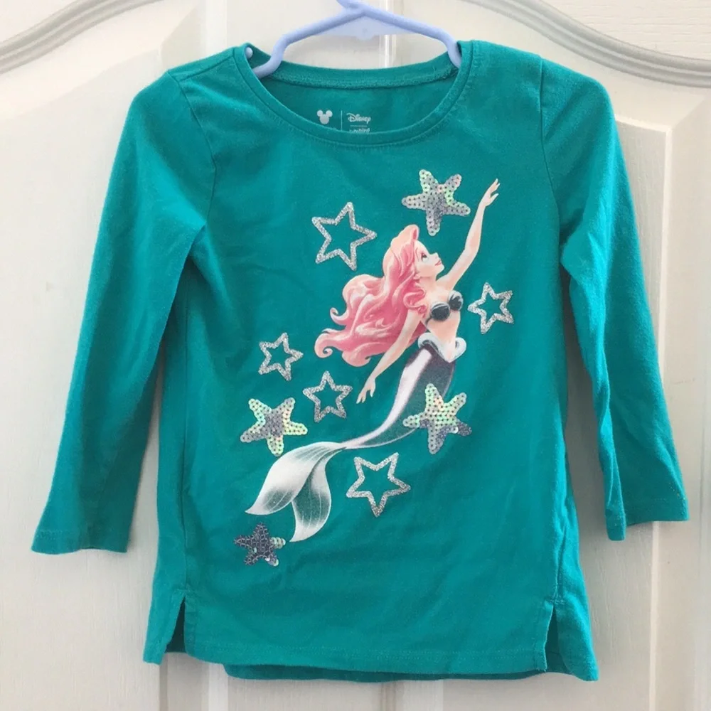 FINAL MARKDOWN GIRLS’ Disney Little Mermaid Tee (2T)